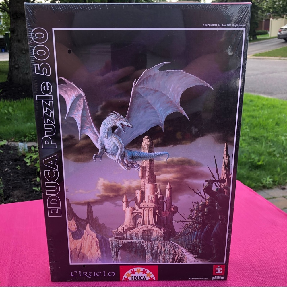 Brand New Attack of the white dragon puzzle